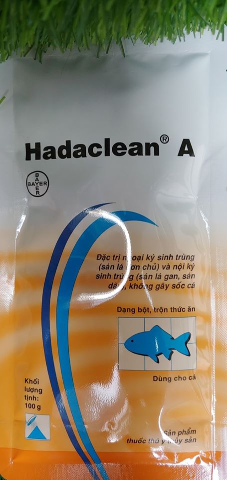 [HCM]Trị nội ngoại ký sinh trùng rận nước trùng mỏ neo sán HADACLEAN