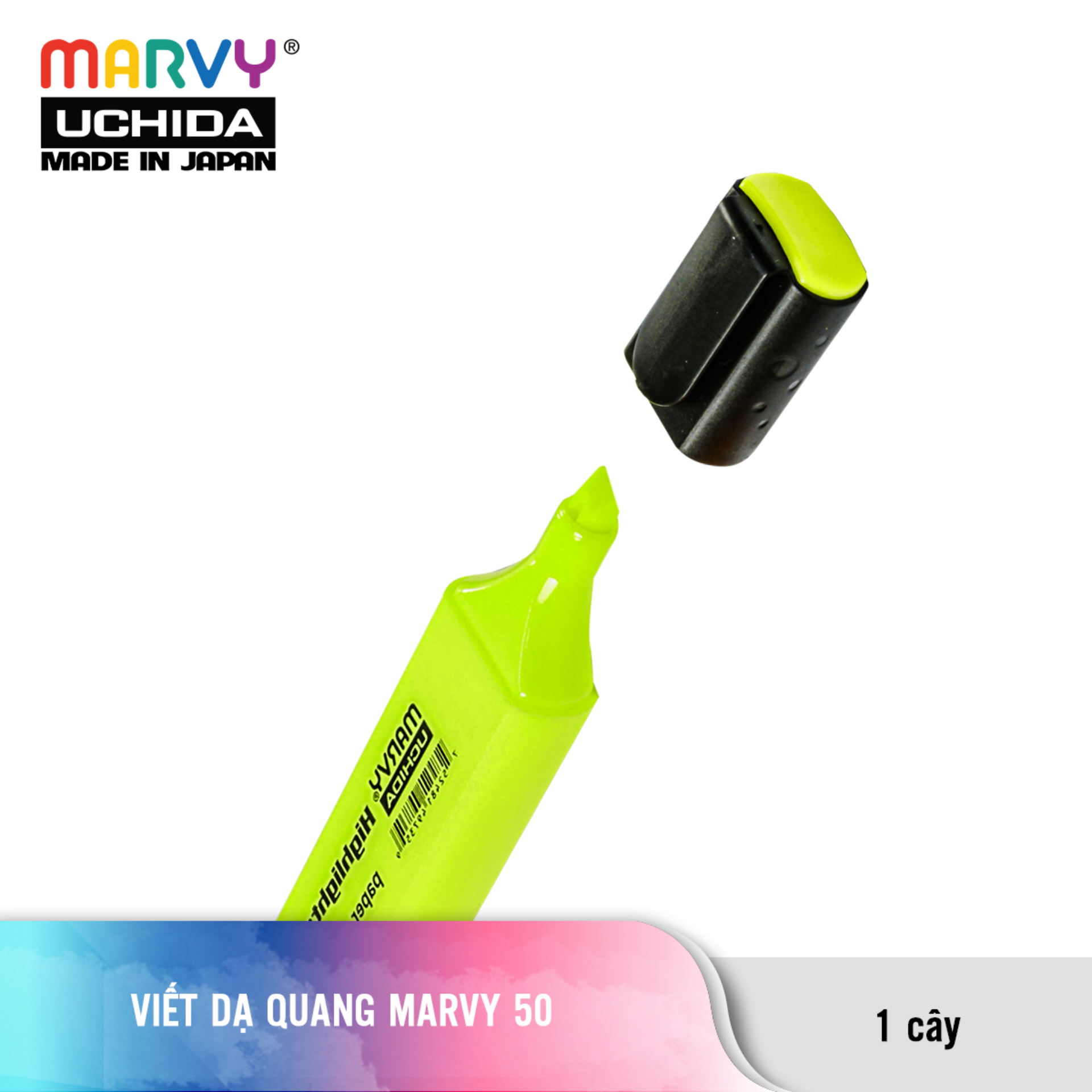Viết Dạ Quang Marvy 50
