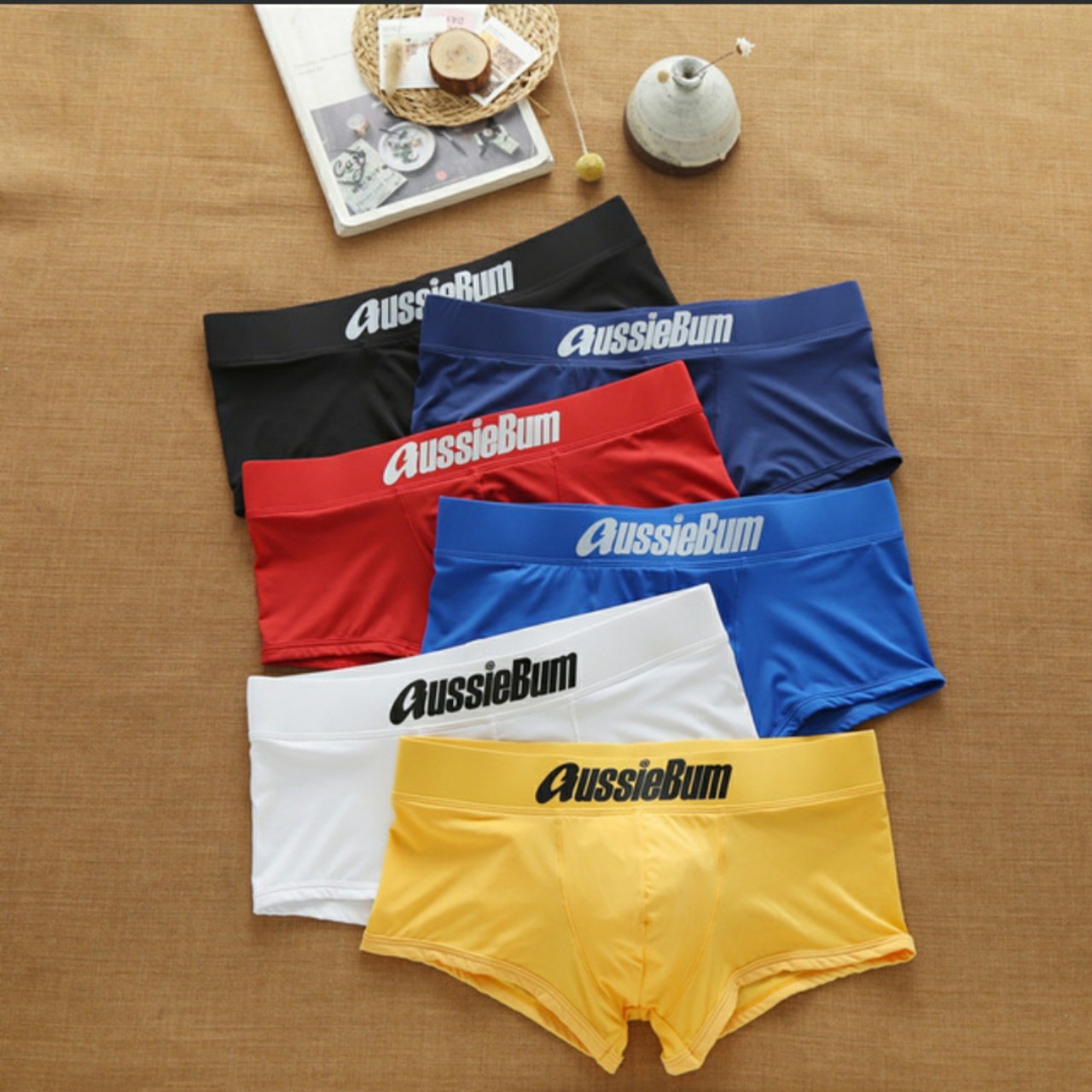 [Lụa Lạnh sale 50%] Quần lót sịp đùi và tam giác nam sexy lịch lãm Aussiebum