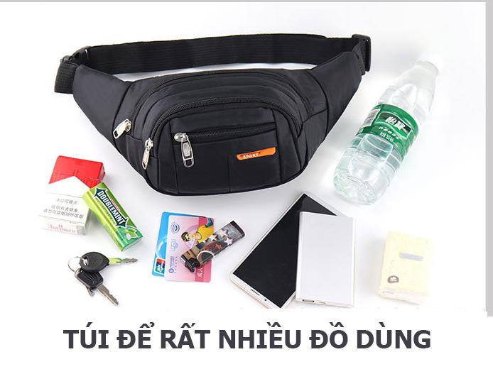 Túi Bao Tử Đeo Chéo, Đeo Bụng Thể Thao Cao Cấp