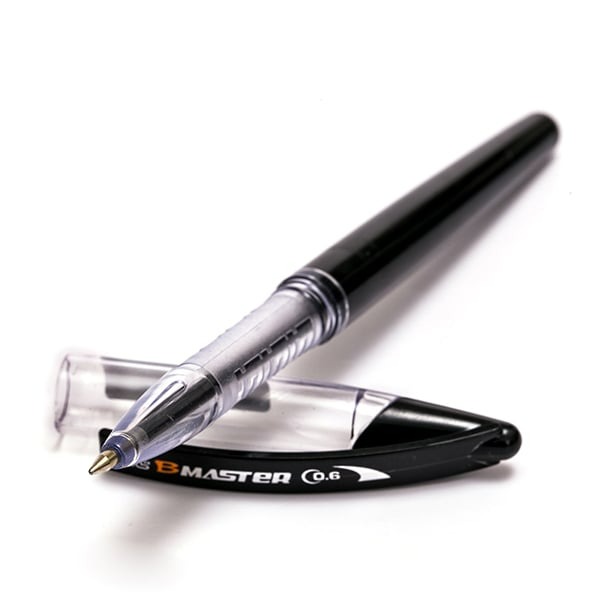 Bút bi 0.6mm Bmaster GEL-B01 (10/960) - Xanh/Đen/Đỏ