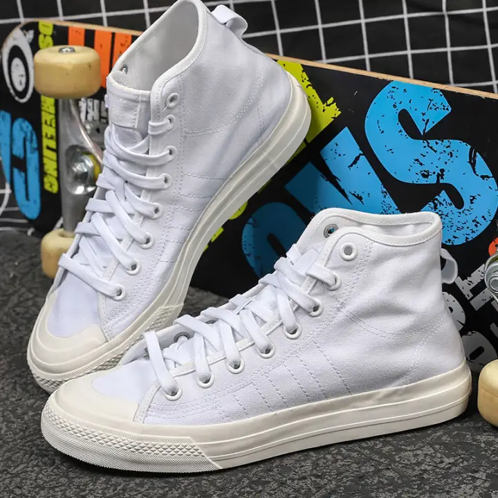 adidas casual high top shoes