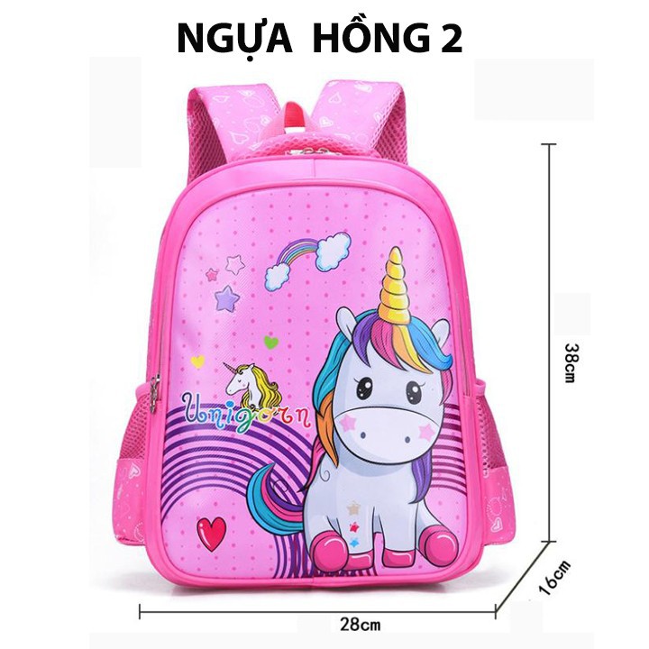 BALO CHO BÉ CẤP 1 HÌNH PEPPA PIG, DOREMON...