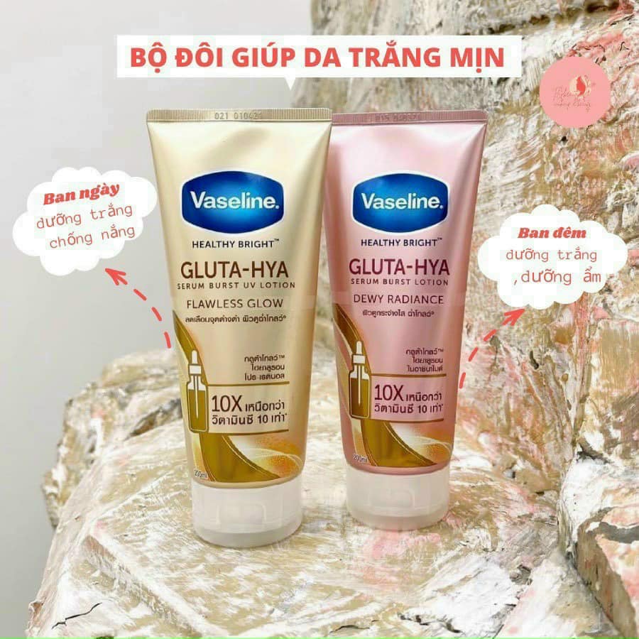 Sữa Dưỡng Thể Vaseline Healthy Bright Gluta HYA 10X