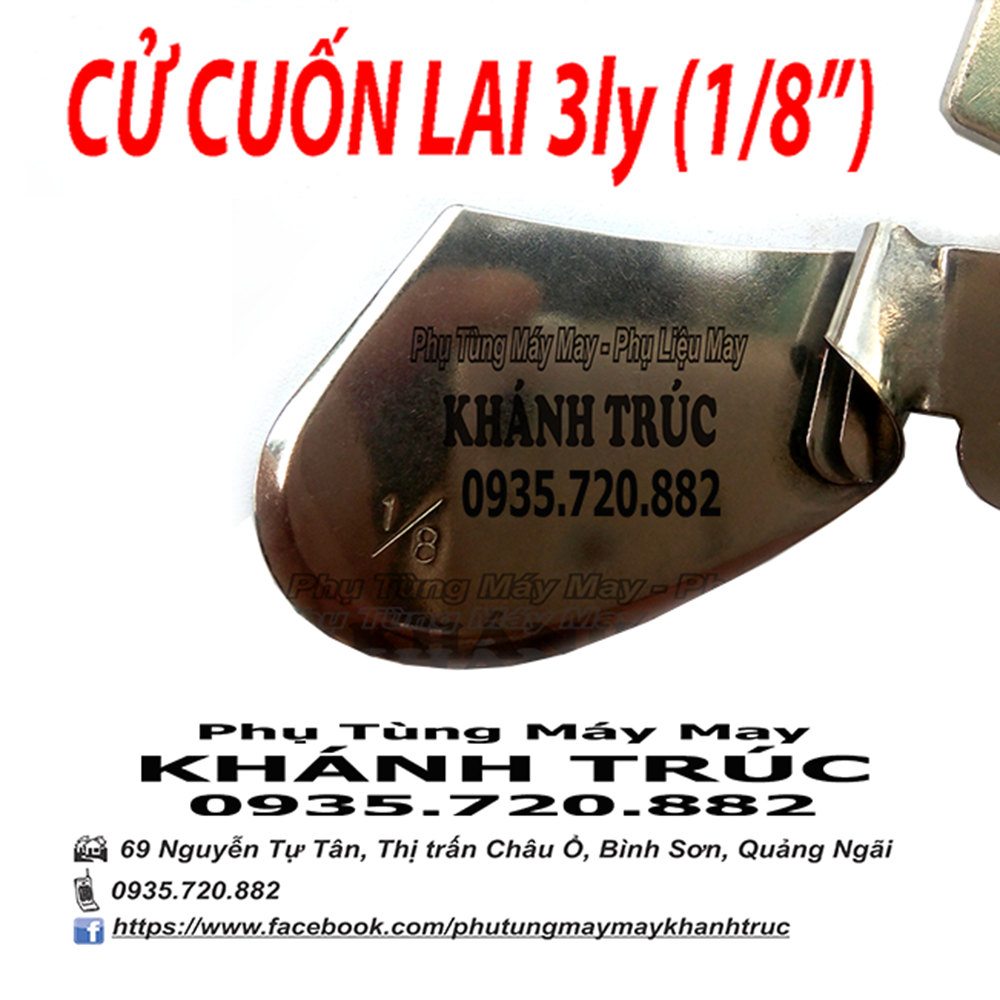 Cử lai 3mm máy may 1kim công nghiệp