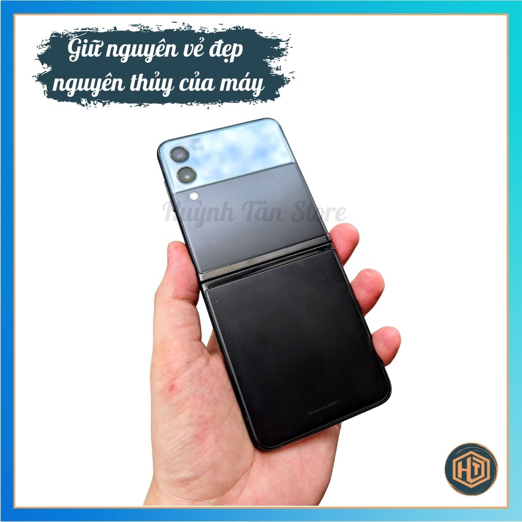 Miếng dán PPF cho samsung z flip 3, z flip 4 bảo vệ toàn diện .