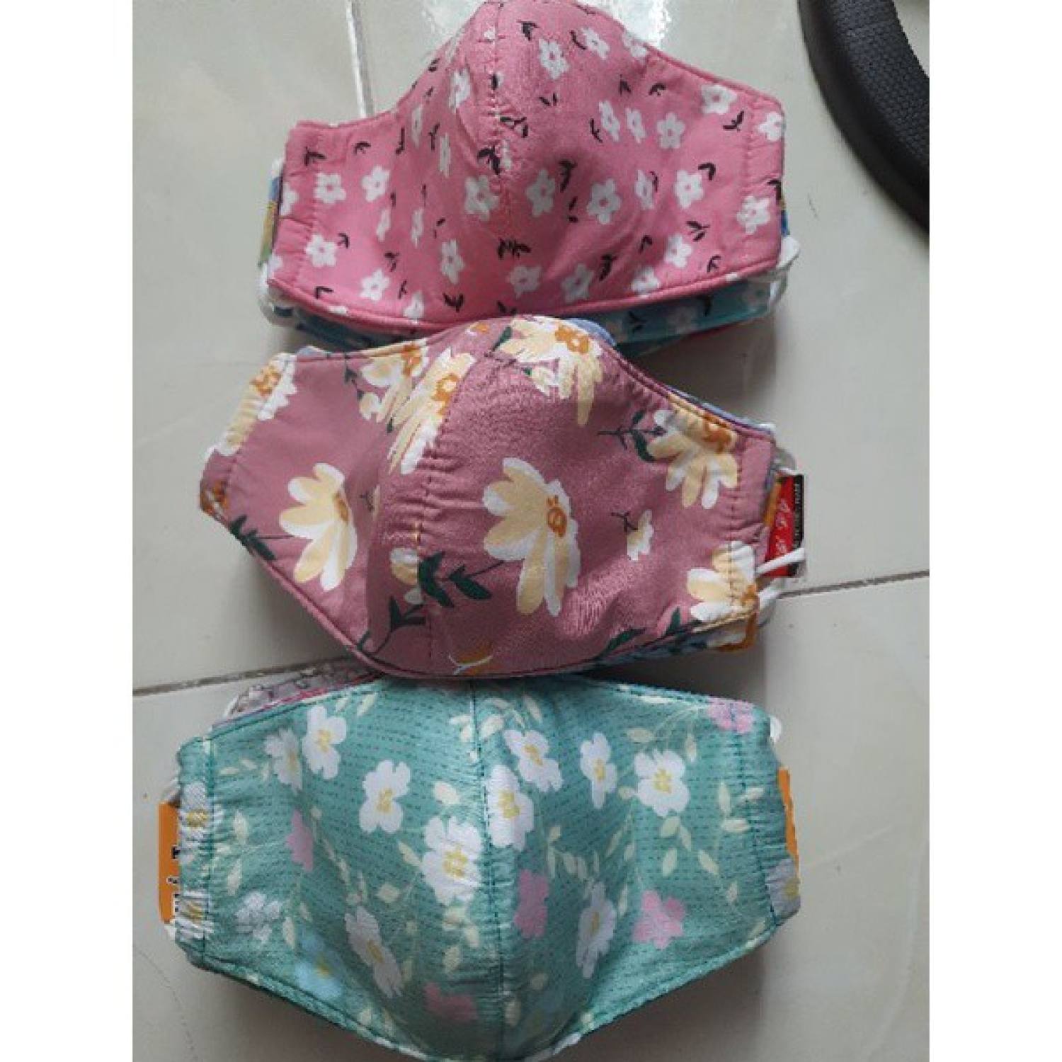 Khẩu trang bông đủ kiểu