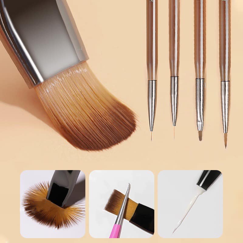 set cọ vẽ nail 9 cây trang trí móng tay