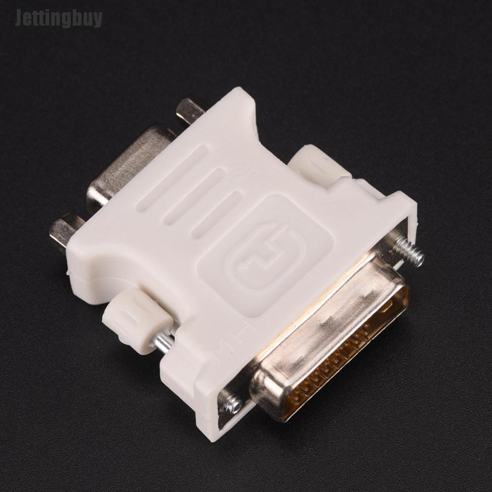 DVI-D Digital Dual Link Male 24+1 to VGA Female Adapter Computer Monitor Adapter - intl