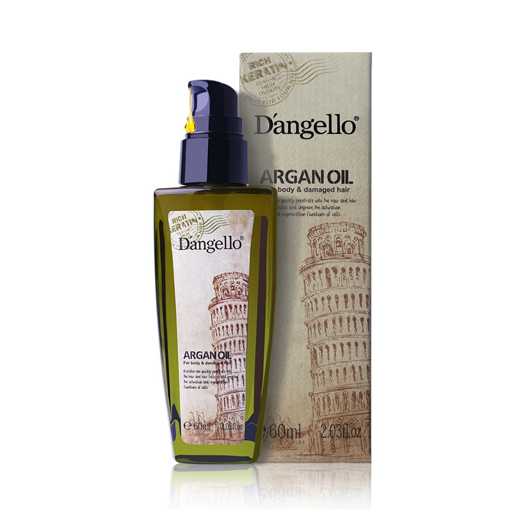 [HCM]Tinh Dầu Dưỡng Bóng Tóc Dangello Argan Oil 60Ml