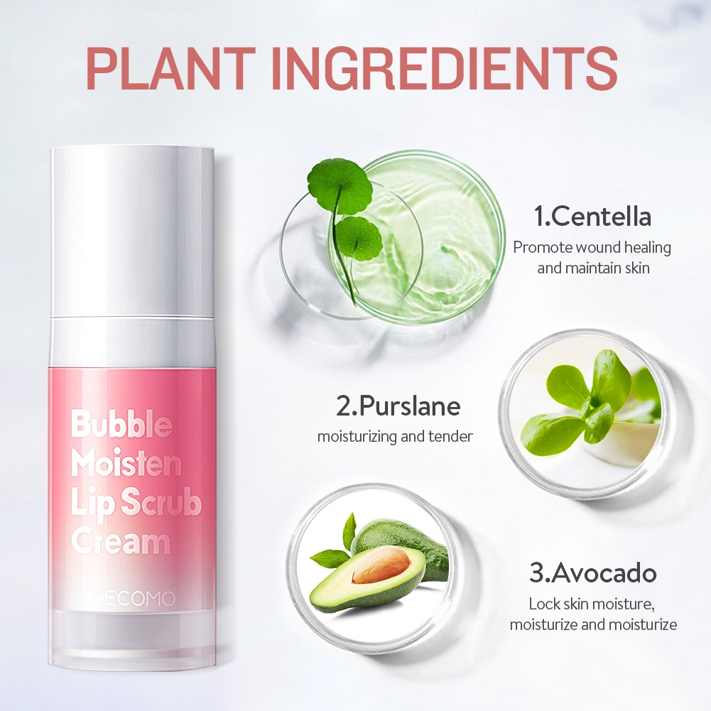 Kem Tẩy Tế Bào Chết Cho Môi GECOMO 12ml