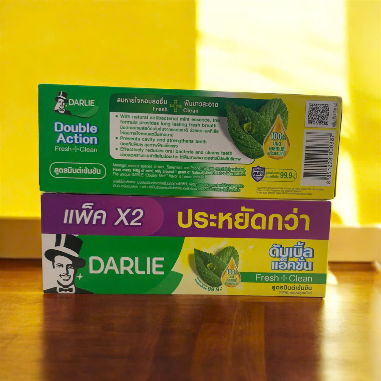 Kem đánh răng ông tây  Thái Lan (hộp 2 tuýp)