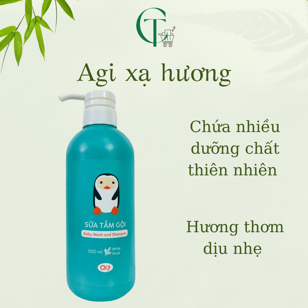 [HN]Sữa tắm gội cho bé AGI chai 500ml