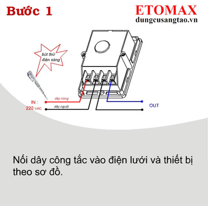 Công tắc điều khiển từ xa RC1A