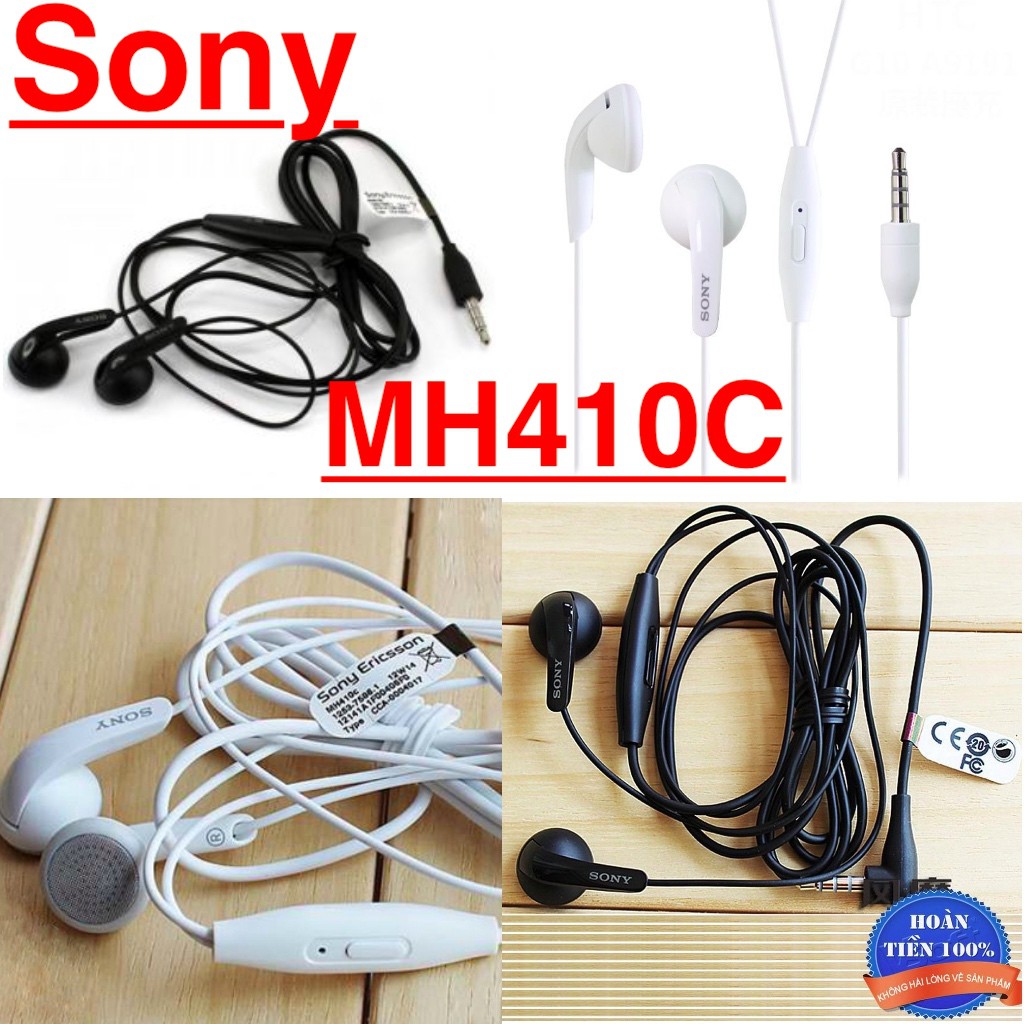 Tai Nghe Sony MH410C In-Ear Có Mic Tai Phone Nhét Tai Siêu Tốt Bảo Hành 12 Tháng