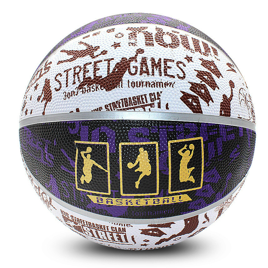 Quả bóng rổ Graffiti - Banh bóng rổ size 7 - Bóng rổ sân outdoor - Bóng rổ tiêu chuẩn NBA