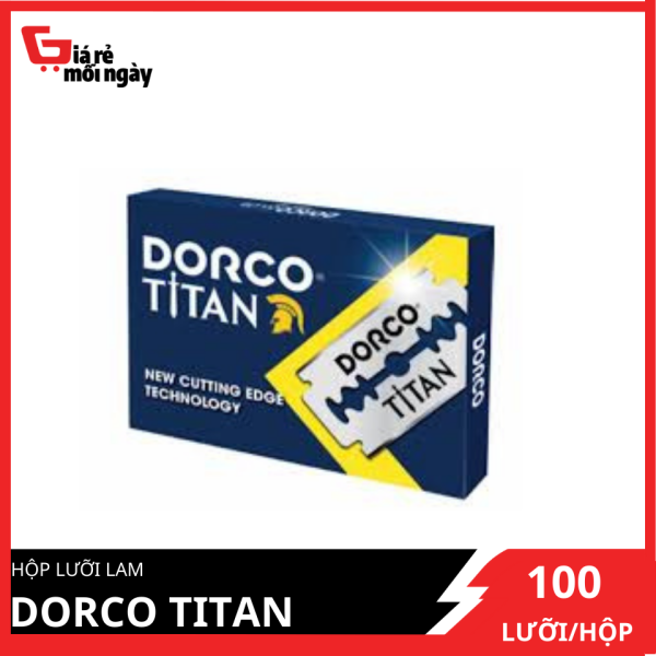 Hộp lưỡi lam Dorco Titan (100 lưỡi/hộp) siêu bén