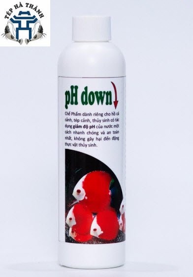 Dung dịch giảm độ ph cho hồ cá cảnh thủy sinh ph down