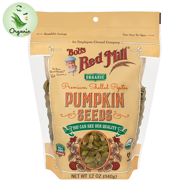 Organic Pumpkin Seed Bob's Red Mill 340gr