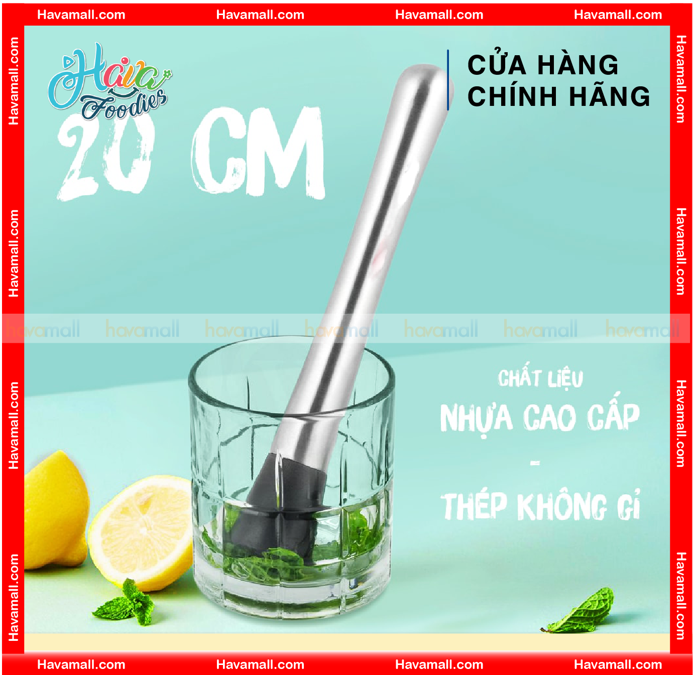 [HOÀN TIỀN MAX 10%] Chày Dầm Pha Chế Cocktail– Bar muddle