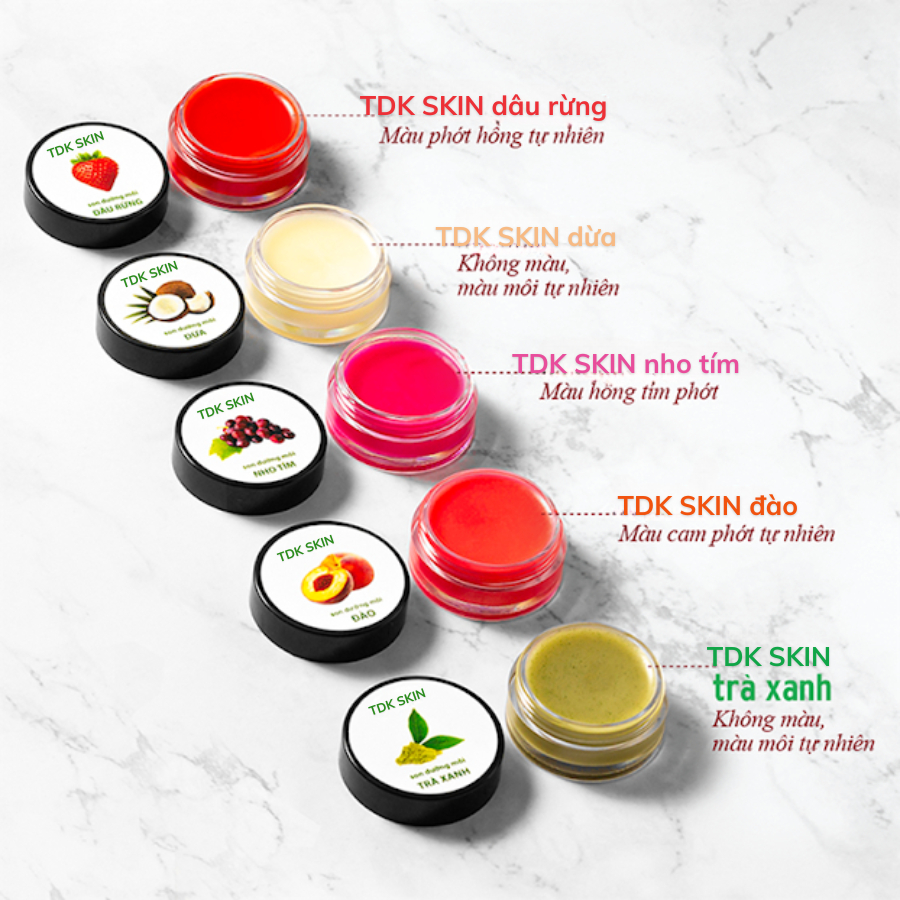 COMBO SON DƯỠNG & TẨY TẾ BÀO CHẾT TDK SKIN
