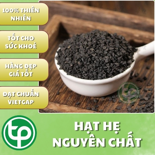 [HOT] Hạt hẹ sấy khô 500g - Thảo Dược Tấn Phát - Hàng công ty chuyên dùng để pha trà hoặc nấu cháo - Hỗ trợ cải thiện sức khoẻ nam giới