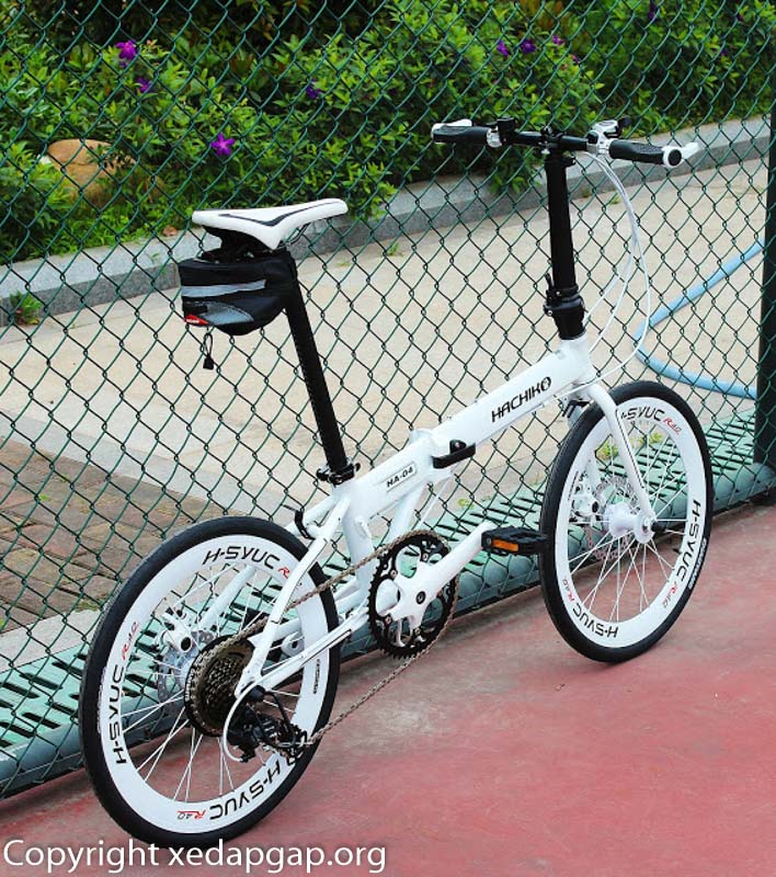 Xe đạp gấp nhật bản hachiko ha01 và ha04