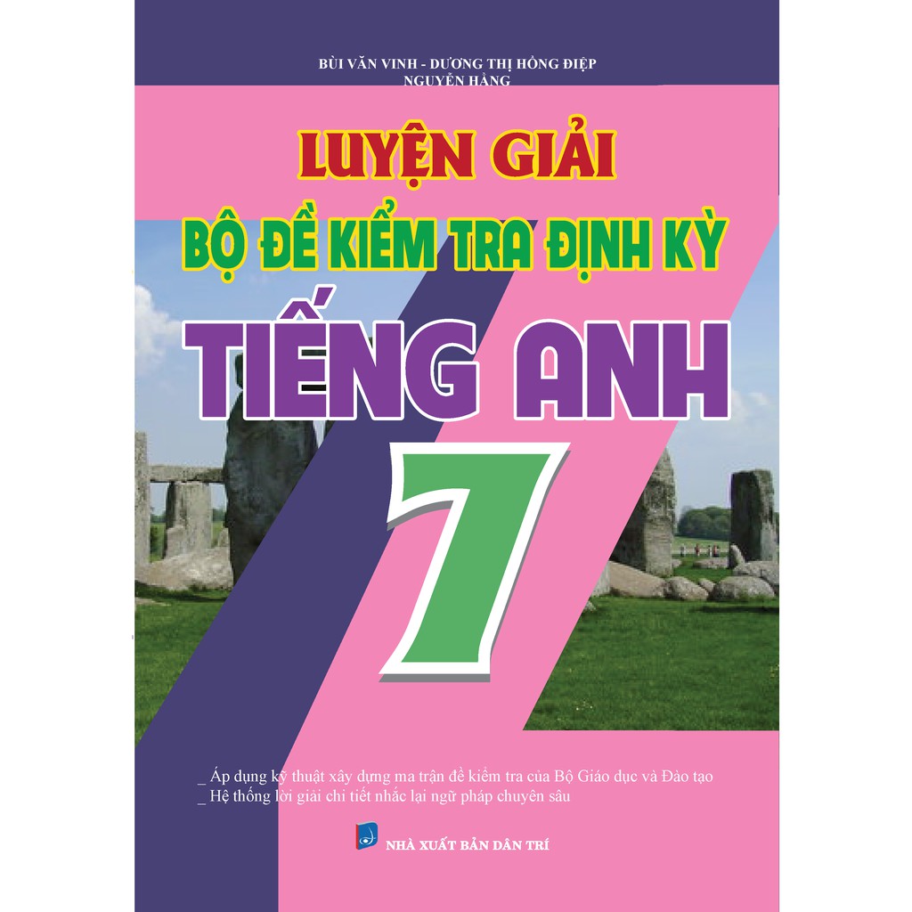 Sách - luyện giải bộ đề kiểm tra định kỳ tiếng anh 7