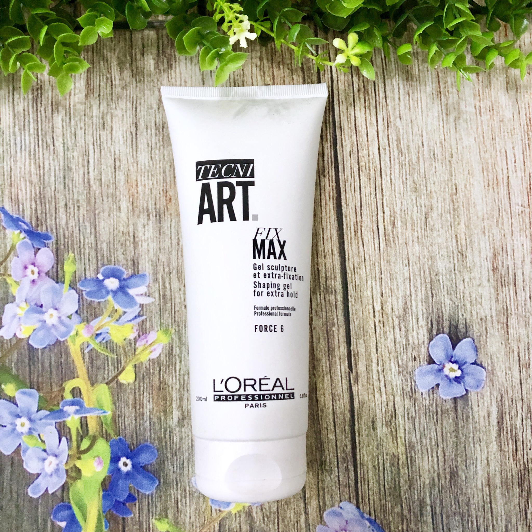 Gel vuốt tóc cứng L’Oréal Tecni.Art Fix Max Force 6 Extra Hold 200ml (SPAIN)