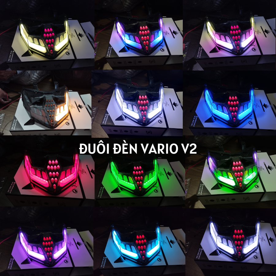 ĐUÔI ĐÈN SHARK GẮN CHO XE VARIO