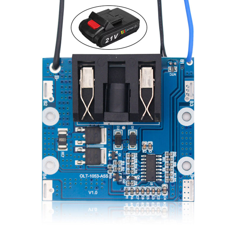 Mạch sạc và bảo vệ pin voto 5s 21v 2018