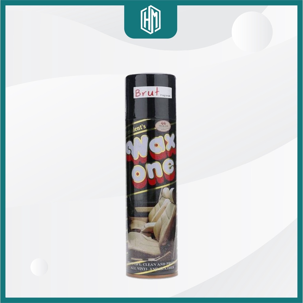 Chai xịt đánh bóng da cao cấp Wax One 450ml