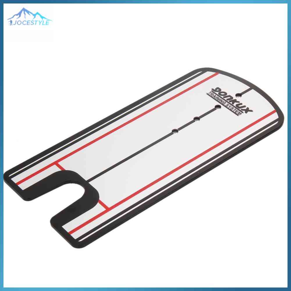Golf Putting Mirror Alignment Training Aid Swing Trainer Eye Line