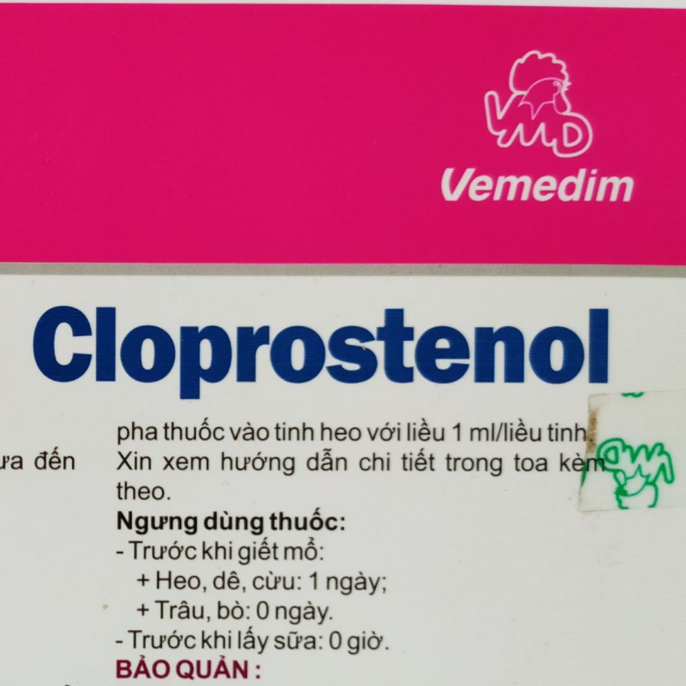 2 ỐNG CLOPROSTENOL 2ml