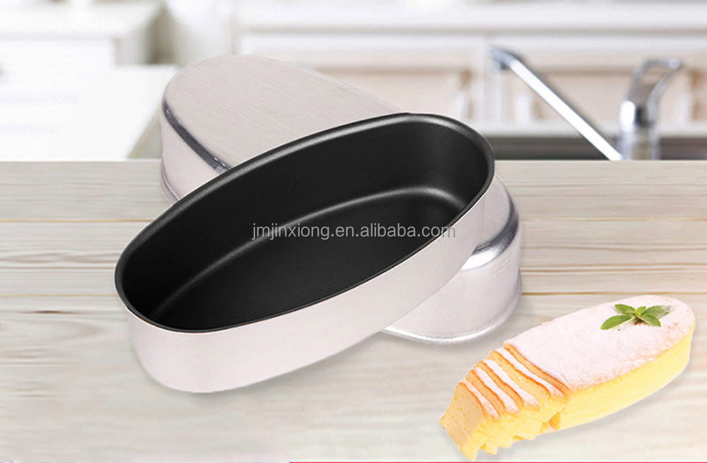 Khuôn oval chống dính màu đen