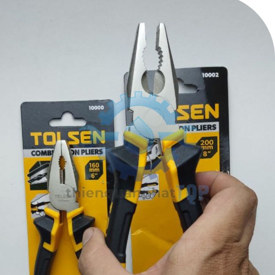Kìm điện TOLSEN, kìm cắt dây, kìm răng dụng cụ cầm tay đa năng