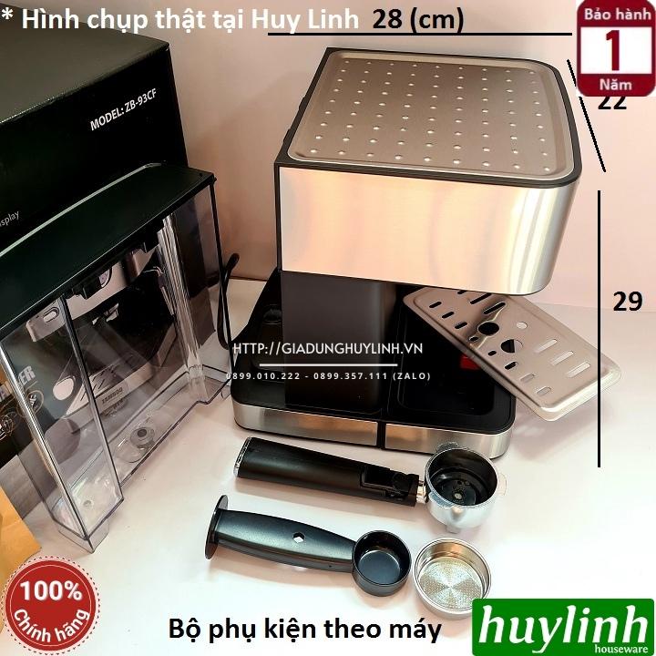 Máy pha cà phê Zamboo ZB-93CF - Tặng 500gr cafe