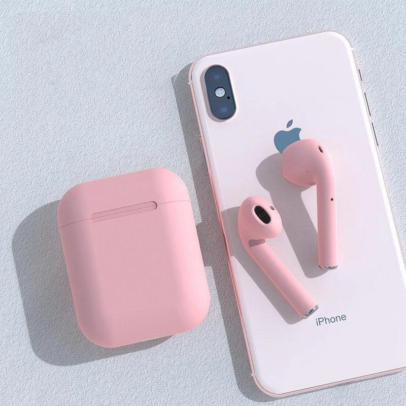 Tai nghe bluetooth không dây Inpods i12 TWS cảm ứng điều khiển, tai phone blutooth i12 cảm biến âm thanh cho Android iOS Sagopy