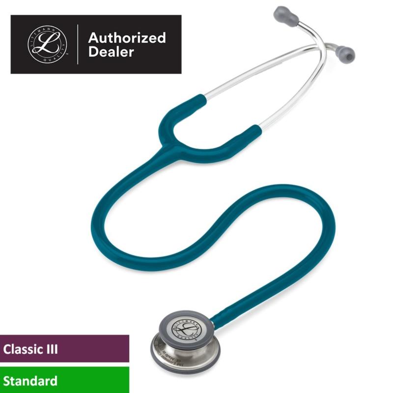 Ống nghe 3M Littmann Classic III màu Xanh Carribean, 27 inch, 5623