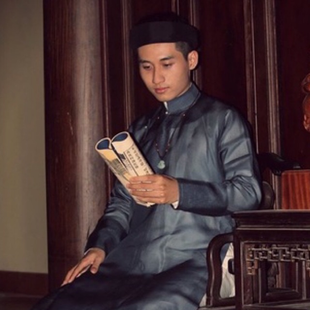 khăn xếp - khăn đóng nam - Phụ kiện Cổ phục Việt