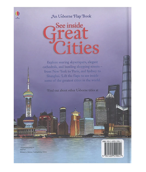 Sách-Anh:  See inside Great Cities