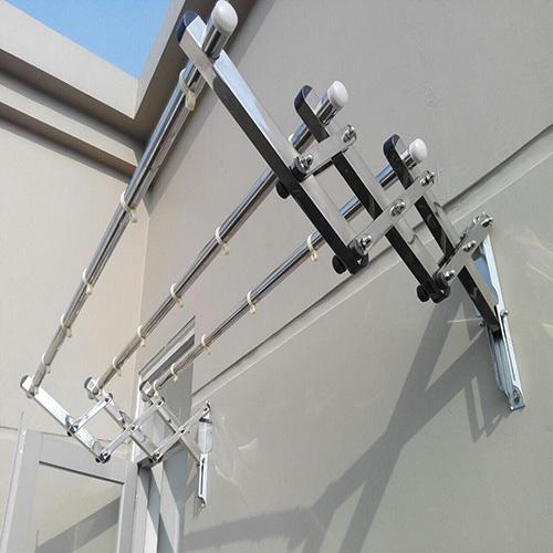 Giàn phơi gắn tường INOX 2m Loại dày