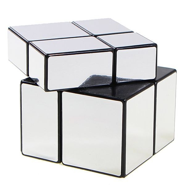 Đồ chơi rubik mirro 2x2x2 bạc