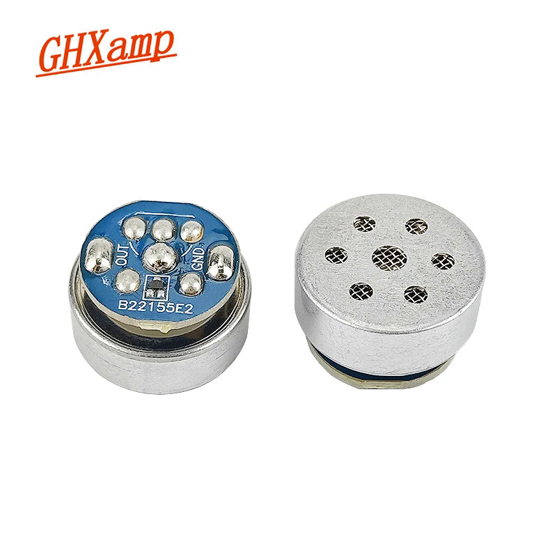 Ghxamp 16mm Electret Condenser Microphone web người nổi tiếng Neo Microphone một chiều mic với bảng mạch cho âm thanh 2 cái