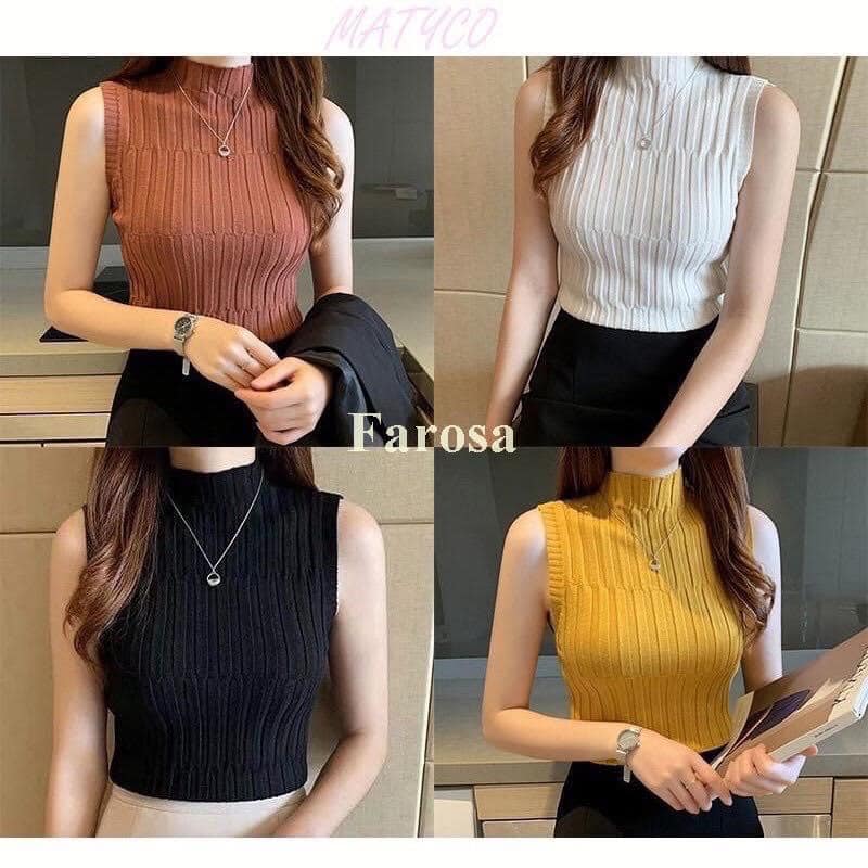 (mới) ÁO LEN SÁT NÁCH CỔ 3 PHÂN HÀNG SIÊU ĐẸP