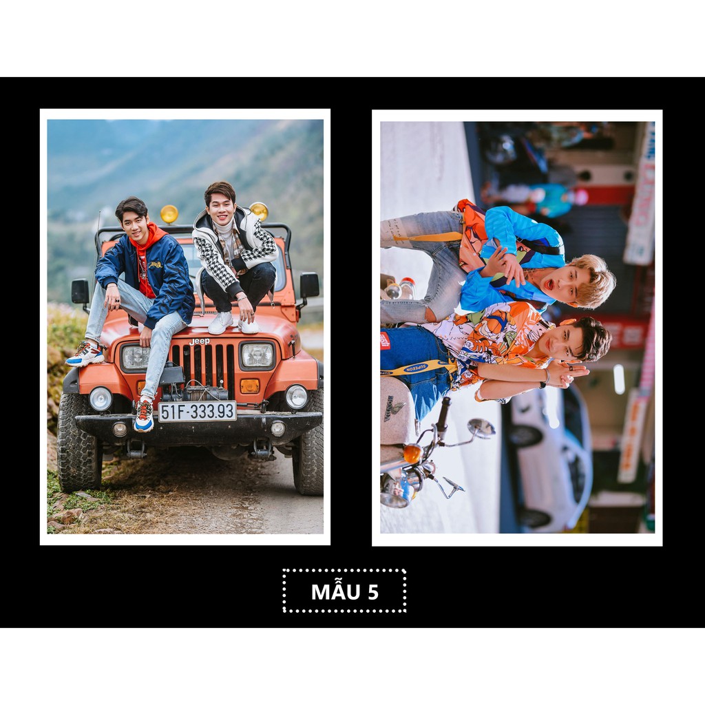 SET 2 POSTER A5 JACK K-ICM ( ảnh full hd chất lượng cao)