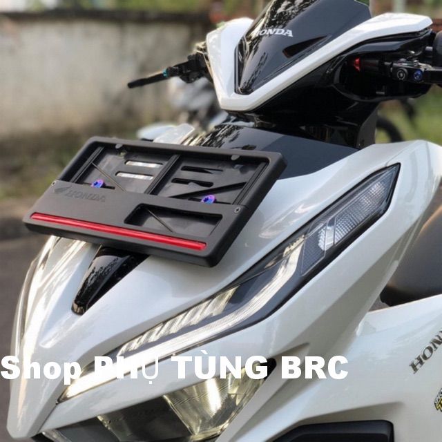 Hộp biển số INDO kèm pát ( 1 hộp + 1 pát sắt ).