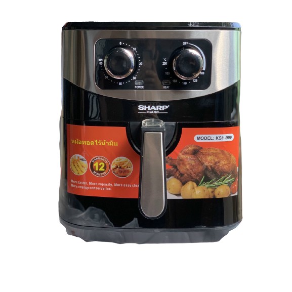 Nồi Chiên Không Dầu Sharp 7L - KS 20901 , Dung Tích Lớn