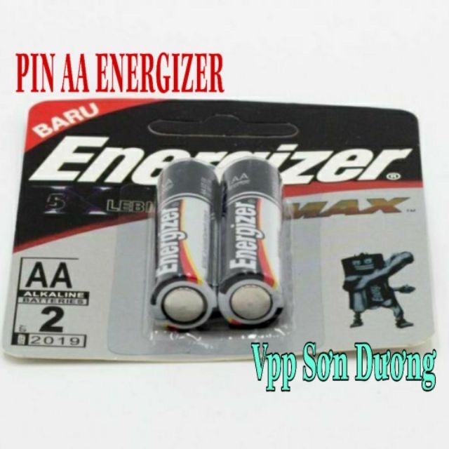 PIN ENERGIZER AA, AAA LÂU BỀN ( VỈ 2 QUẢ)