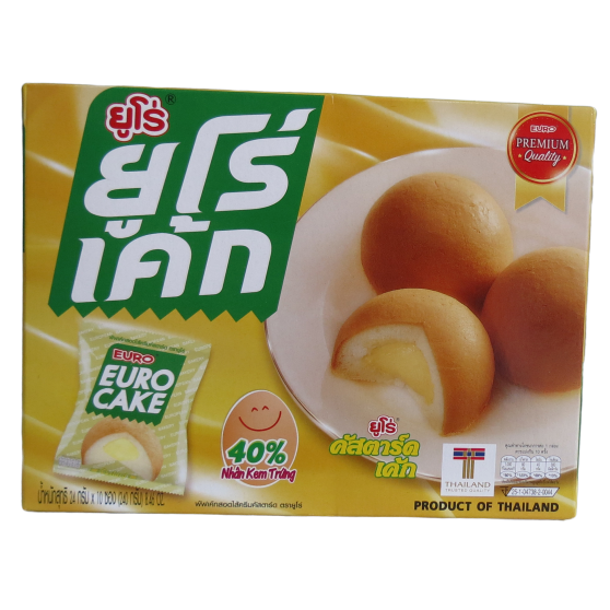 Bánh trứng Thái Lan Euro Cake 204g